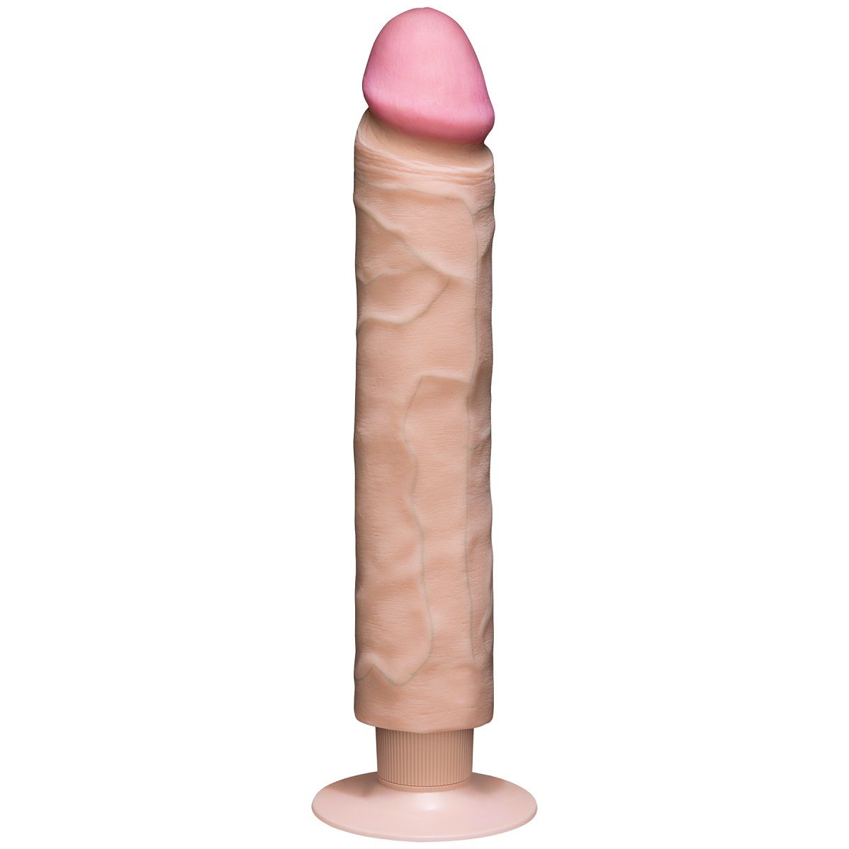 Фаллоимитатор с вибрацией Doc Johnson The Realistic® Cock Vibrating 8”, телесный 1156-02-BX - Doc Johnson - Реалистичные вибраторы - Купить