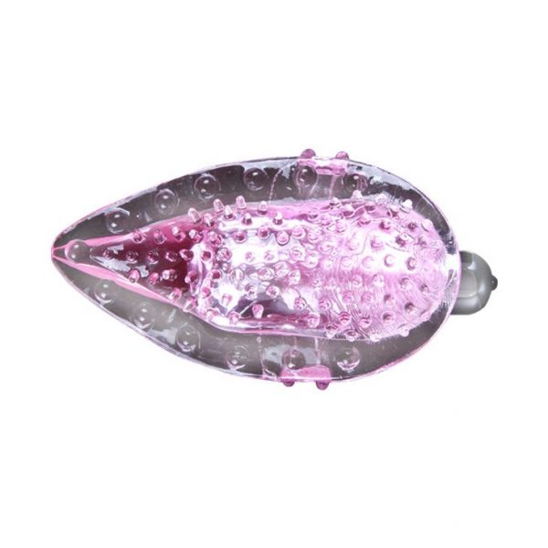 Розовая вибронасадка на пальчик для стимуляции клитора - фото, отзывы