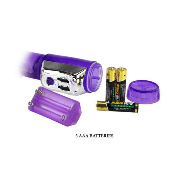 Фиолетовый вибратор Super Sex Rabbit - 21,5 см. - фото 7