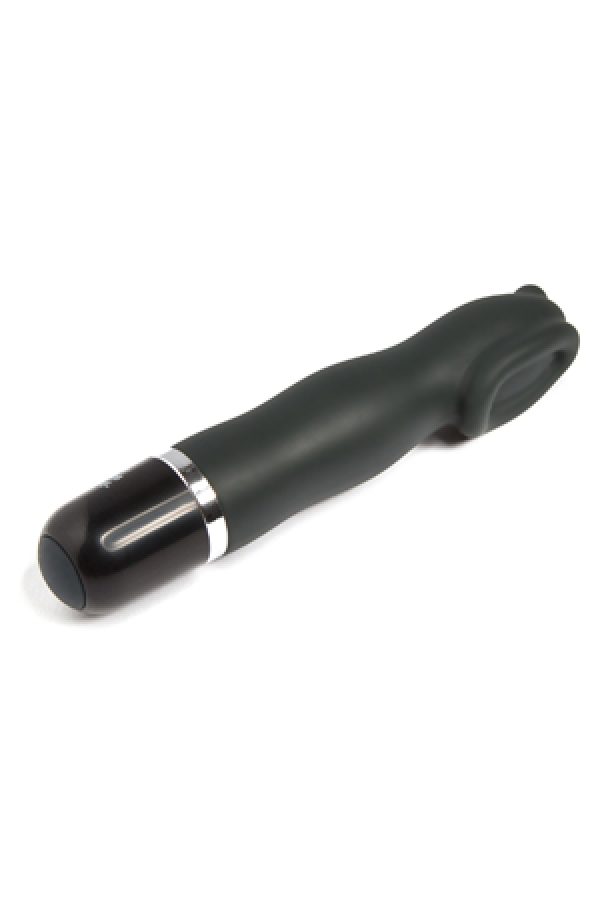 Черный мини-вибратор для клитора Sweet Touch - 13,9 см. - фото, отзывы