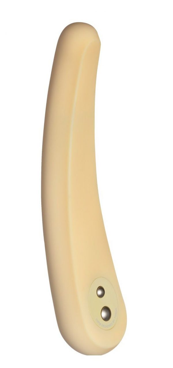 Жёлтый вибратор IROHA MIKAZUKI - 17,5 см. - фото, отзывы
