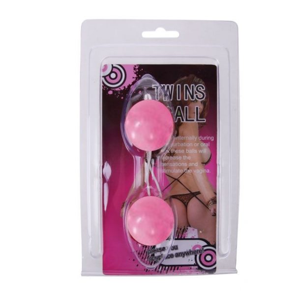 Розовые глянцевые вагинальные шарики - фото, отзывы