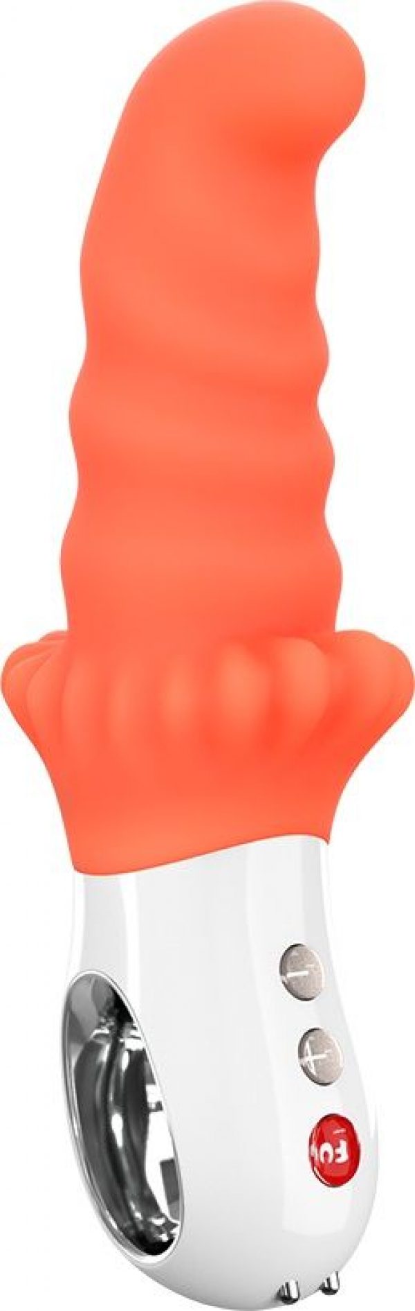 Оранжевый вибромассажёр G5 Vibe MOODY - 18,8 см. - фото 4