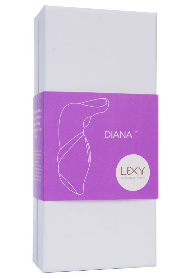 Фиолетовый вибратор Diana - 13,5 см. - фото 5