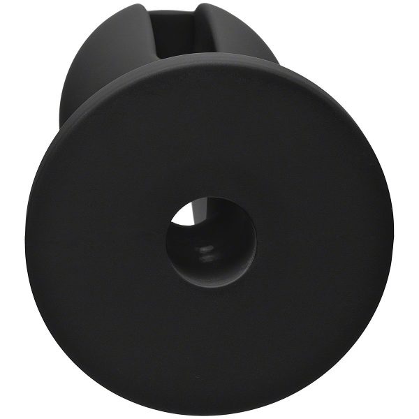 Чёрная анальная пробка Kink Wet Works Lube Luge Premium Silicone Plug 6  - 15,2 см. - фото, отзывы