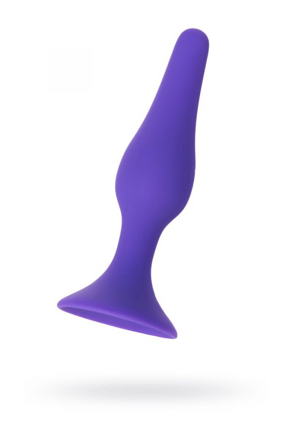 Фиолетовая анальная втулка Toyfa A-toys - 12,5 см. - фото, отзывы
