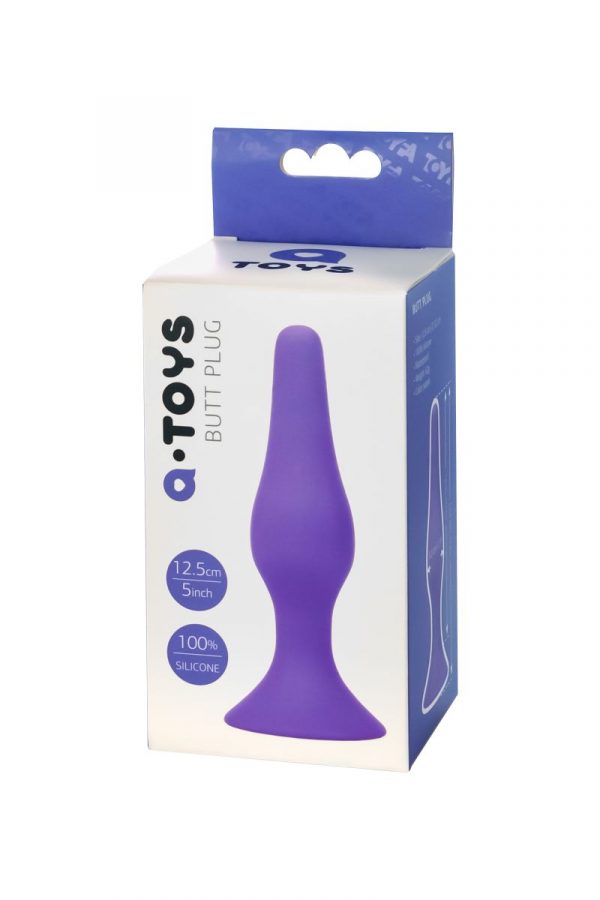 Фиолетовая анальная втулка Toyfa A-toys - 12,5 см. - фото 8