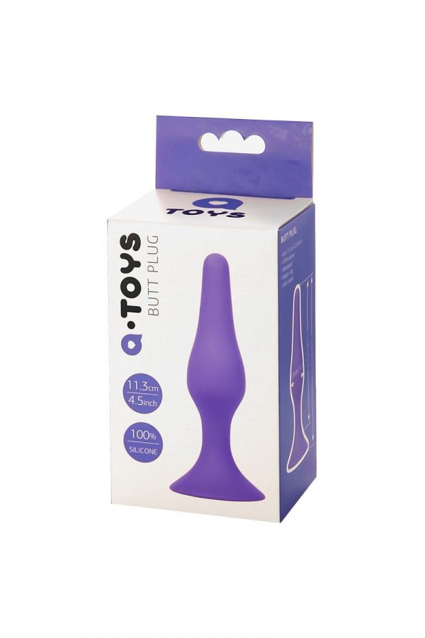 Фиолетовая анальная втулка Toyfa A-toys - 11,3 см. - фото 8