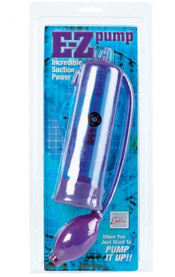 Фиолетовая вакуумная помпа E-Z Pump - фото, отзывы