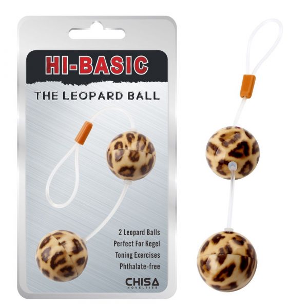 Леопардовые вагинальные шарики Leopard Ball - фото 3