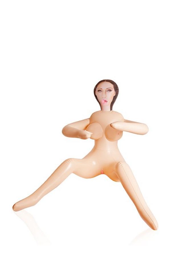 Надувная секс-кукла LUSH IVY D. с 3 любовными отверстиями - фото, отзывы