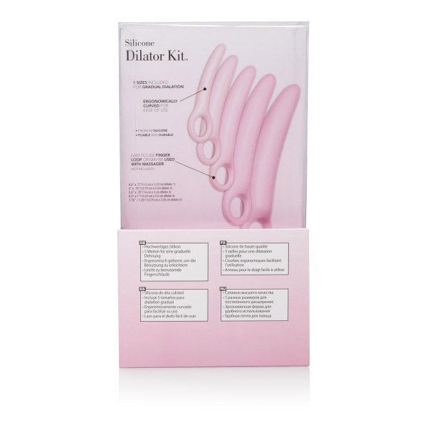 Набор из 5 фаллоимитатров разного размера Sili Dilator 5 P - фото 6