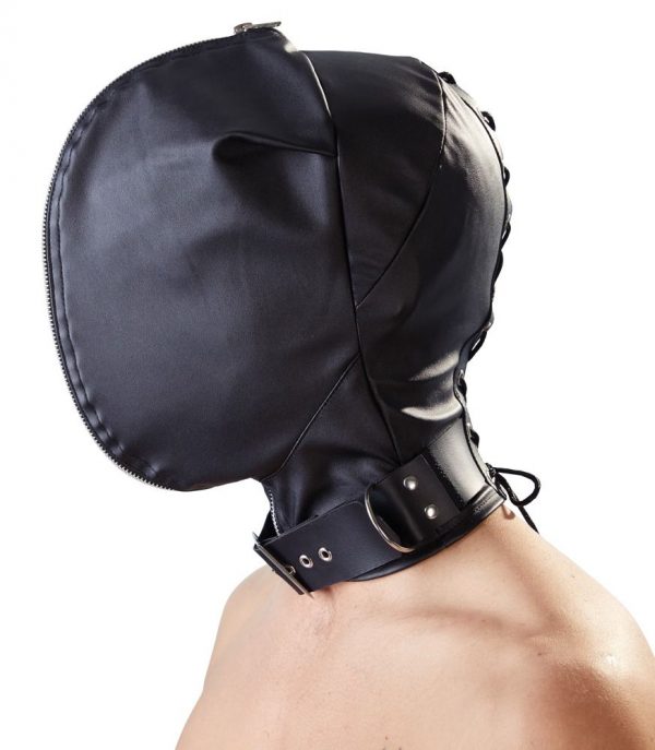 Двухслойный шлем-маска с отверстиями для глаз и рта - фото 5